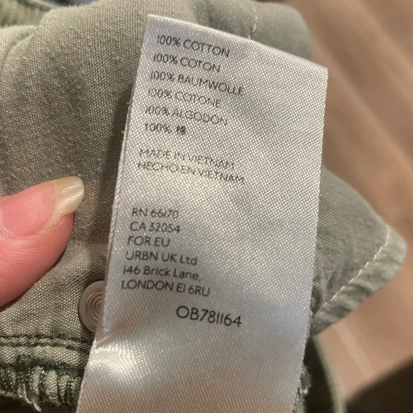 BDG Urban Outfitters high rise mom cord pants in forest green size 27 - Picture 10 of 11